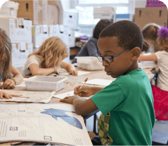 girl learning